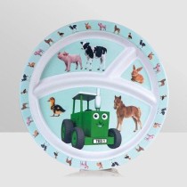 Tractor Ted Baby Animals Bamboo Plate (BAMPLATEMBA)