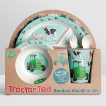 Tractor Ted Baby Animals Bamboo Mealtime Gift Set (BAMSETMBA)