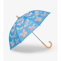 Hatley Botanical Butterflies Umbrella O/S (AZURE BLUE) (S22BBK021)