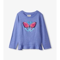 Hatley Butterfly Flounce Hem Top